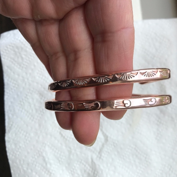 Jewelry - Pure American Indian Copper Bracelets